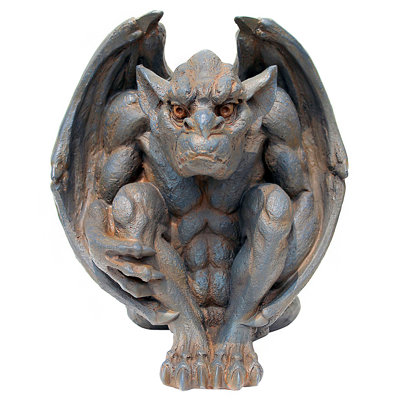 Design Toscano Whisper The Gothic Gargoyle Statue & Reviews | Wayfair